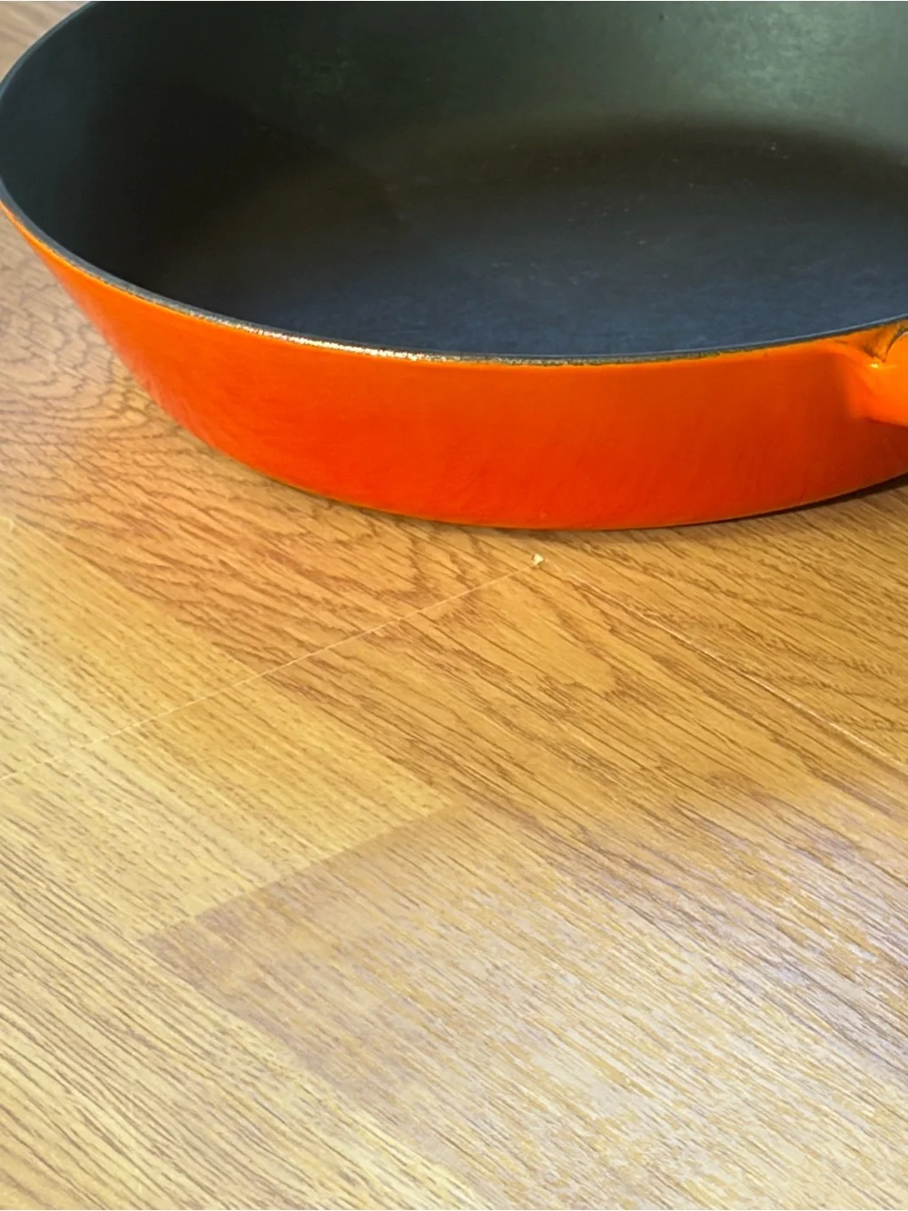 Vintage 70s Le Creuset 9.5